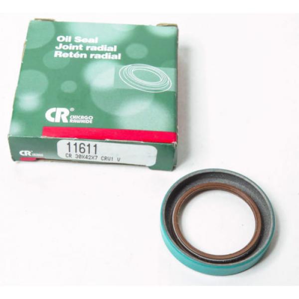 SKF / CHICAGO RAWHIDE CR 11611 OIL SEAL 30mm  x 42mm x 7mm, SINGLE LIP #2 image