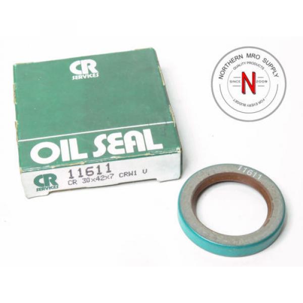 SKF / CHICAGO RAWHIDE CR 11611 OIL SEAL 30mm  x 42mm x 7mm, SINGLE LIP #3 image