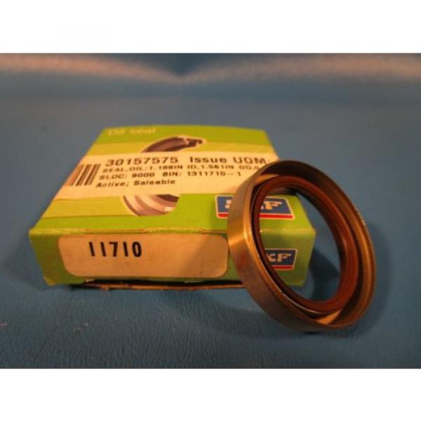 SKF 11710, Oil Seal: 1.188 IN ID, 1.561 IN 0D, 0.313 IN, W, CR 11710 #1 image