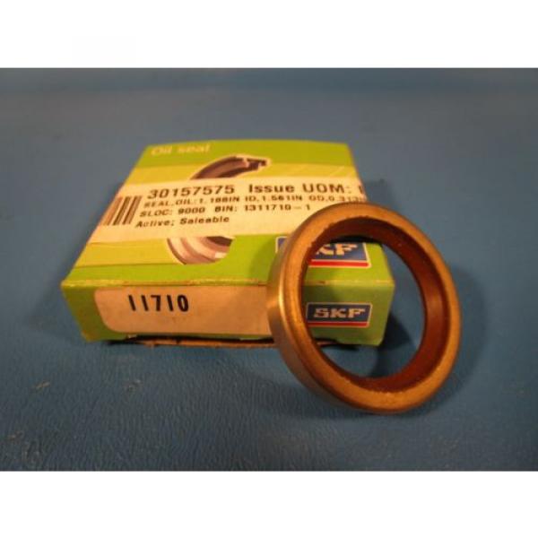 SKF 11710, Oil Seal: 1.188 IN ID, 1.561 IN 0D, 0.313 IN, W, CR 11710 #2 image