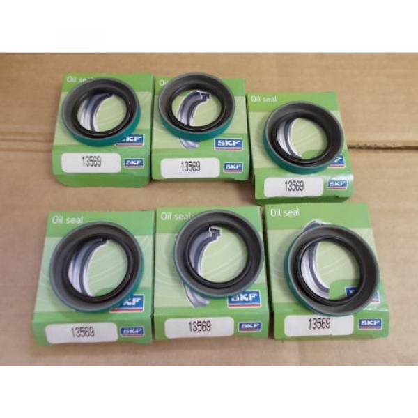 SKF Oil Seal 13569, Lot of 6, CRWA1R #1 image