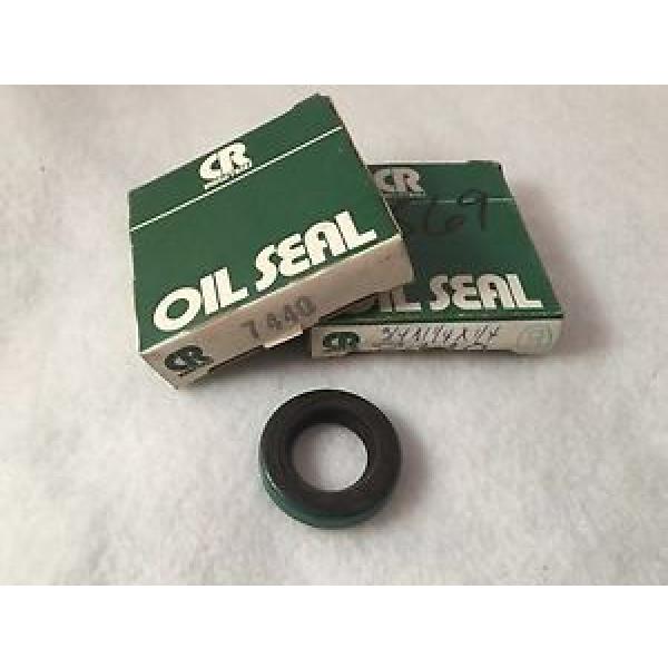 Lot of 2 SKF Chicago Rawhide 7440 Oil Seals 11/16&#034;ID, 1-1/4&#034;OD, 1/4&#034;W #1 image