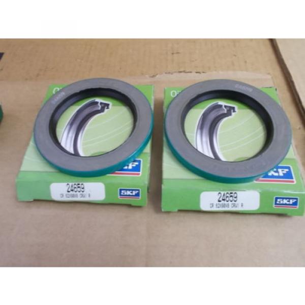 SKF Oil Seal 24659, CR 62x90x8, Lot of 2, CRW1R #1 image